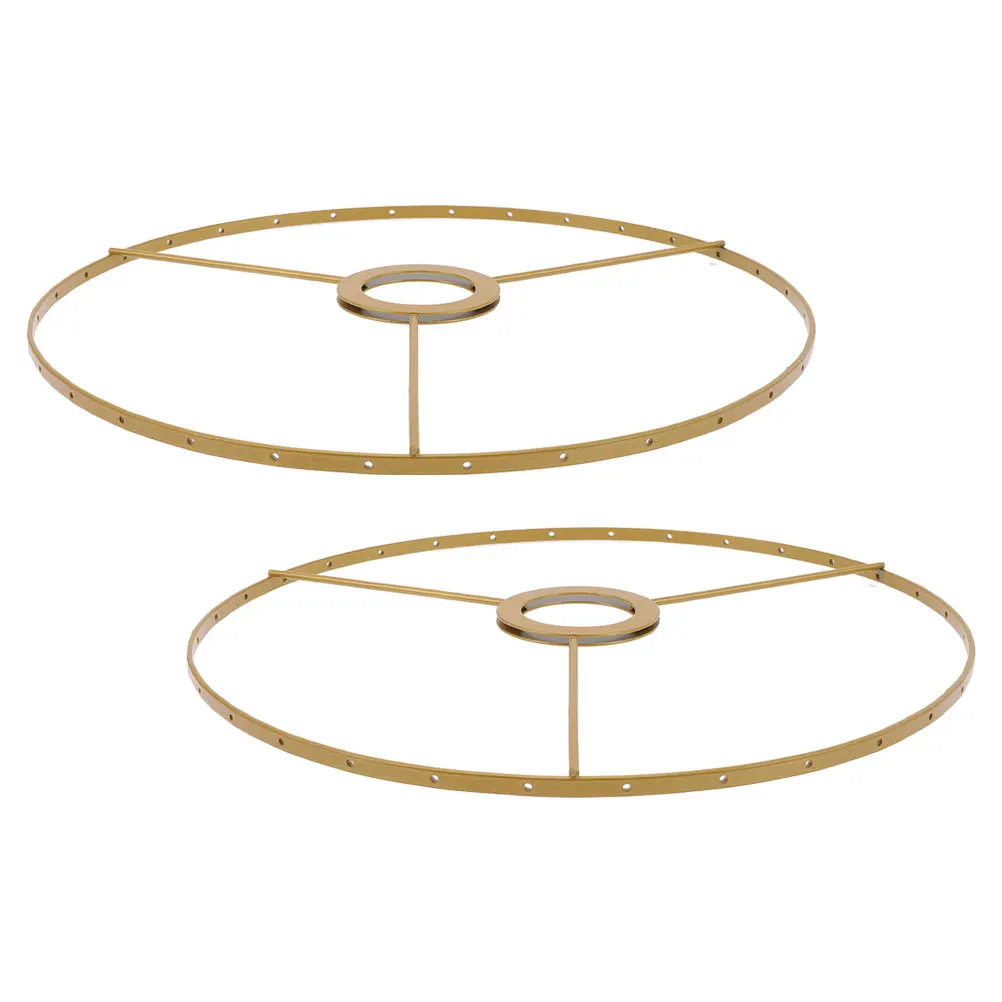 2Pcs Lampshade Frame Iron Ring E27 Round Wire Bracket 1cm Center Hole Pendant Lampshade Kits Accessories Golden
2Pcs Lampshade Frame Iron Ring E27 Round Wire Bracket 1cm Center Hole Pendant Lampshade Kits Accessories Golden