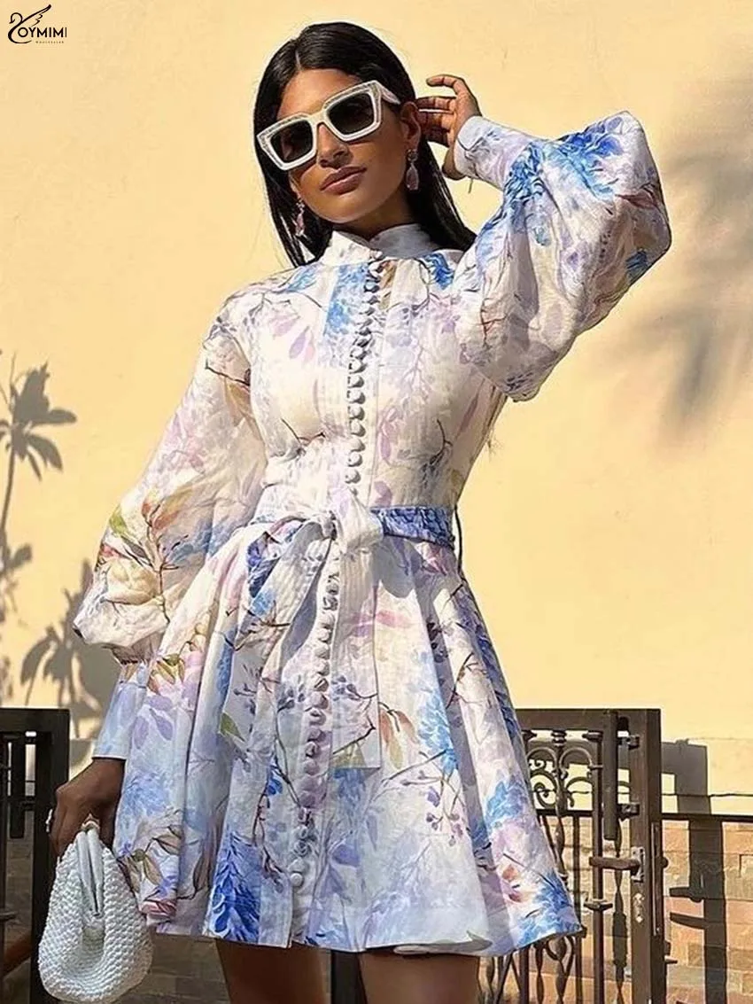 Oymimi Elegant Purple Print Women's Dress Fashion Turtleneck Long Sleeve Lace-Up Dresses Casual Single Breasted Pleated Dresses
Oymimi Elegant Purple Print Women's Dress Fashion Turtleneck Long Sleeve Lace-Up Dresses Casual Single Breasted Pleated Dresses