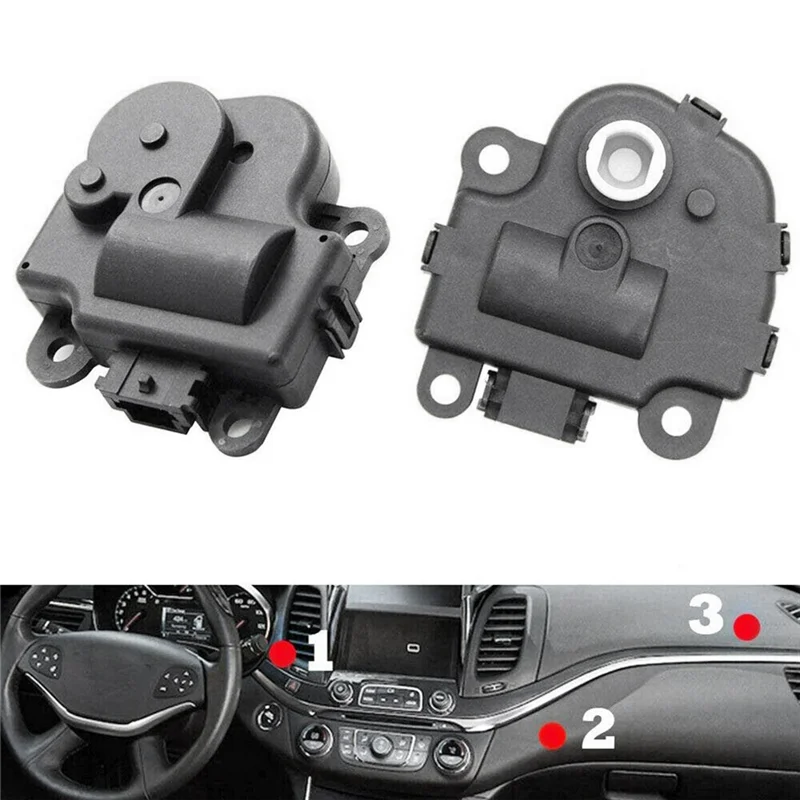 1Pair HVAC Heater Air Blend Door Actuator For Impala Corvette Buick 10308593, 10325404
1Pair HVAC Heater Air Blend Door Actuator For Impala Corvette Buick 10308593, 10325404