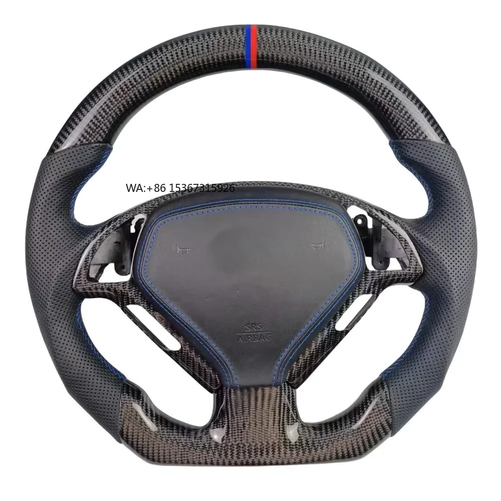 Customized Real Carbon Fiber Steering Wheel, Suitable Car Steering Wheel
Customized Real Carbon Fiber Steering Wheel, Suitable Car Steering Wheel