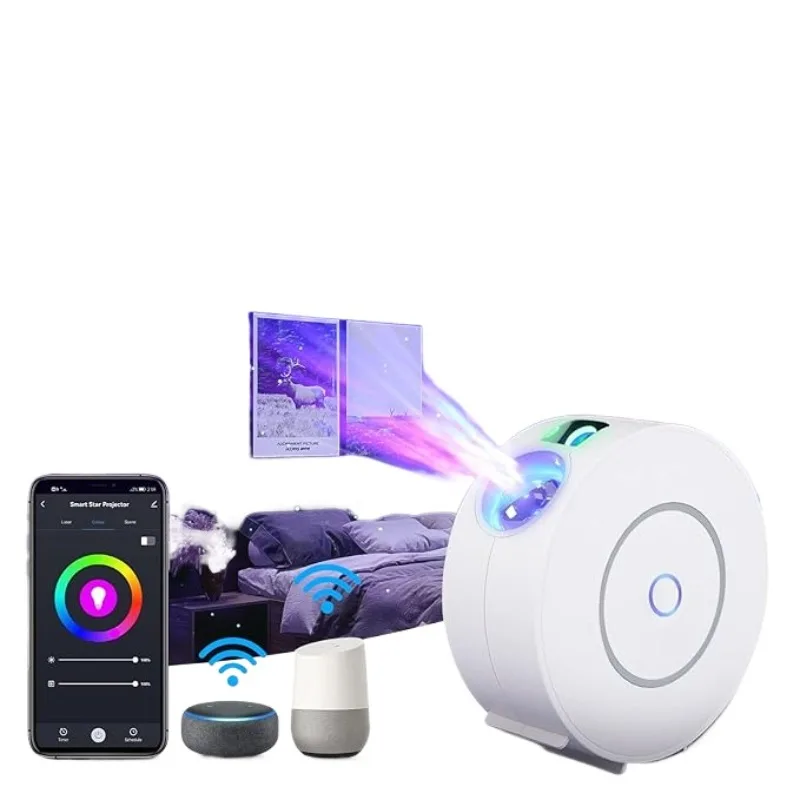 Smart Wireless Star Projector - Smart Home Compatible Light Emitting Diode Laser Light, Remote Control Bedroom,
Smart Wireless Star Projector - Smart Home Compatible Light Emitting Diode Laser Light, Remote Control Bedroom,