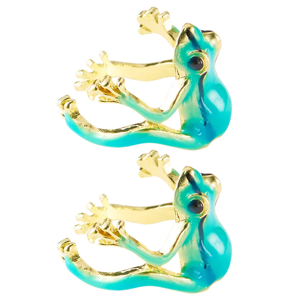 Frog Ring Rings Adjustable for Women Simple and Versatile Green Alloy Cute Animal Miss
Frog Ring Rings Adjustable for Women Simple and Versatile Green Alloy Cute Animal Miss