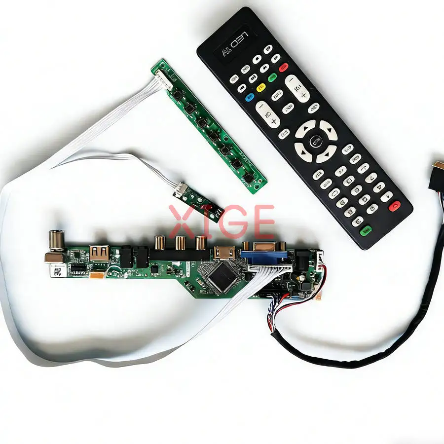 Controller Board Fit B140XTN03 B140XTN01 B140XTN02 B140XTN06 40Pin LVDS 1366x768 HDMI+VGA+AV+USB 1366*768 Laptop Monitor DIY Kit
Controller Board Fit B140XTN03 B140XTN01 B140XTN02 B140XTN06 40Pin LVDS 1366x768 HDMI+VGA+AV+USB 1366*768 Laptop Monitor DIY Kit