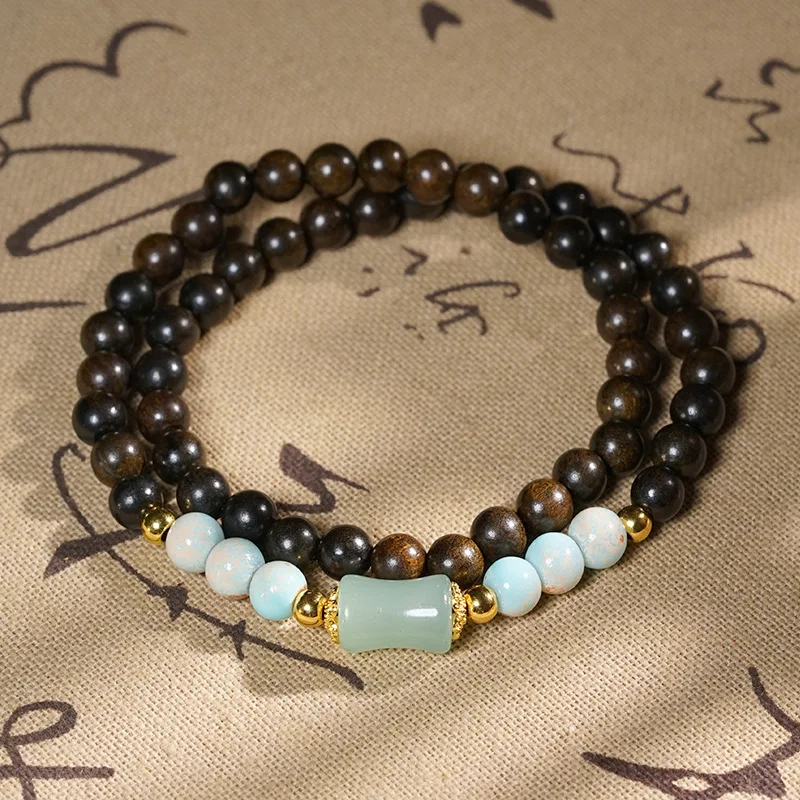 Натуральный браслет с двойной петлей «сделай сам», нефритовые бамбуковые шарнирные бусины, унисекс, молитвенные бусины, коллекционный идеальный праздничный подарок
Натуральный браслет с двойной петлей «сделай сам», нефритовые бамбуковые шарнирные бусины, унисекс, молитвенные бусины, коллекционный идеальный праздничный подарок