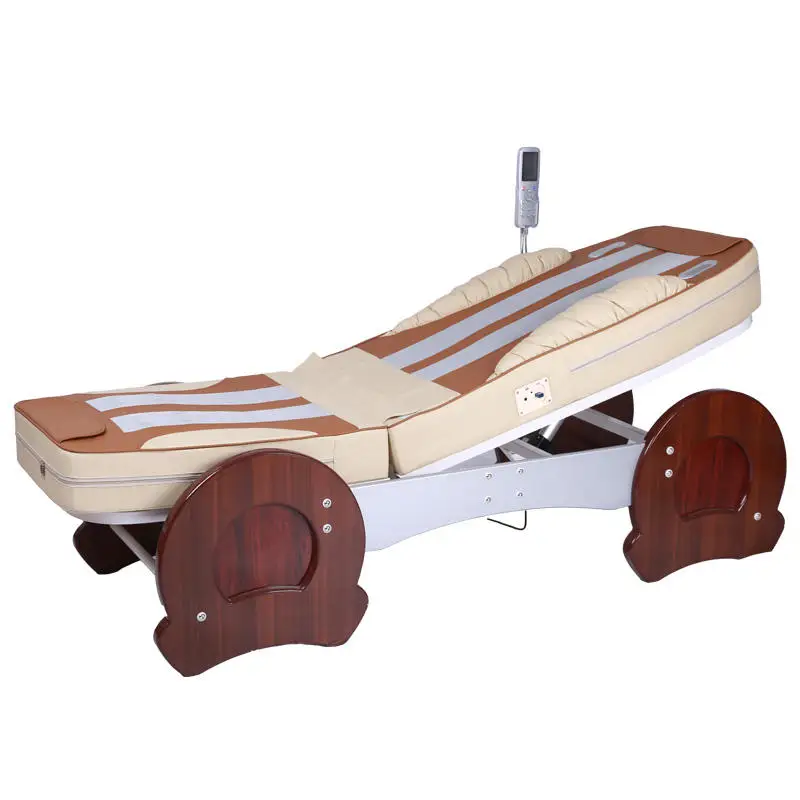 Hot Sale Full Body Heated Jade Physiotherapy Massage Bed For Home Use Professional Electric Massage Table
Hot Sale Full Body Heated Jade Physiotherapy Massage Bed For Home Use Professional Electric Massage Table