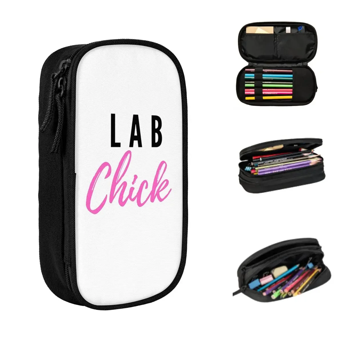 Lab Chick Lab Tech Забавные пеналы Большие сумки для хранения ручек Коробка для ручек Пенал для мальчиков и девочек Студенты Канцелярские принадлежности Школа
Lab Chick Lab Tech Забавные пеналы Большие сумки для хранения ручек Коробка для ручек Пенал для мальчиков и девочек Студенты Канцелярские принадлежности Школа