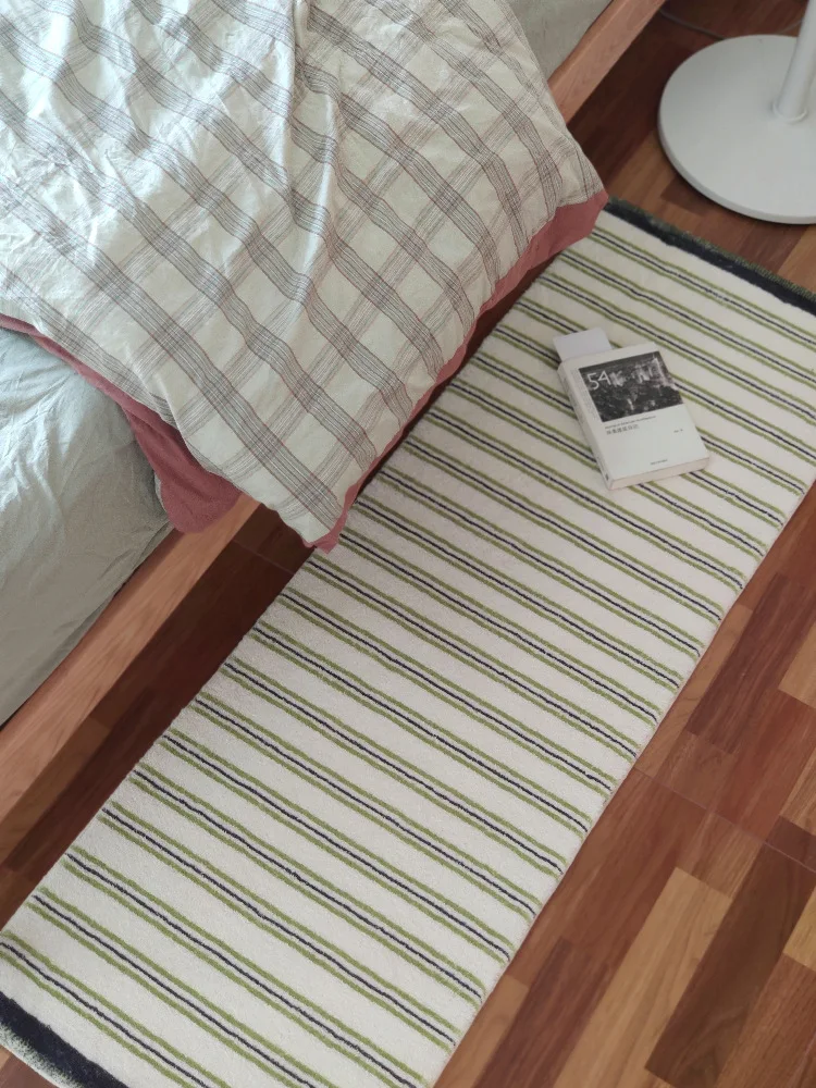Green Stripe Long Plush Rug Lush Soft Doormat Floor Mat Carpet Home Living Bath Room Anti Slip Imitation Cashmere
Green Stripe Long Plush Rug Lush Soft Doormat Floor Mat Carpet Home Living Bath Room Anti Slip Imitation Cashmere