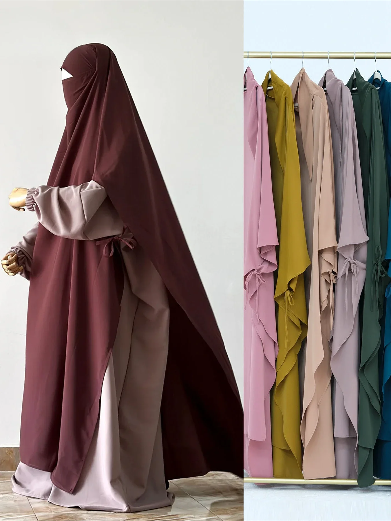 Ид мусульманский женский химар хиджаб исламский Дубай однотонные шарфы тюрбан арабские дамы молитвенный головной убор Рамадан длинный платок 2025
Ид мусульманский женский химар хиджаб исламский Дубай однотонные шарфы тюрбан арабские дамы молитвенный головной убор Рамадан длинный платок 2025