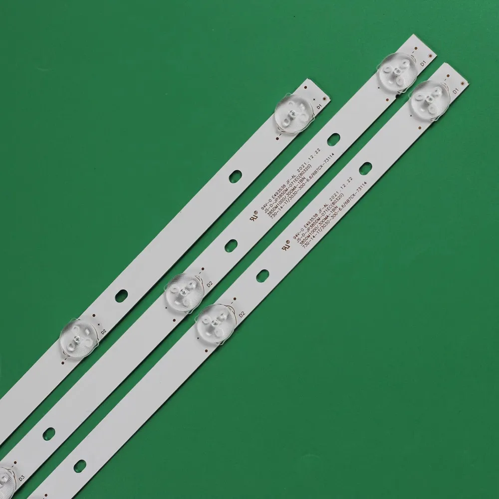 50set LED Backlight Strip For MS-L2095-A/B JS-D-JP385DM-062EC JS-D-JP385DM-071EC 385DM1000/300MA-1B1N R72-39D04-013 IP-LE411061
50set LED Backlight Strip For MS-L2095-A/B JS-D-JP385DM-062EC JS-D-JP385DM-071EC 385DM1000/300MA-1B1N R72-39D04-013 IP-LE411061