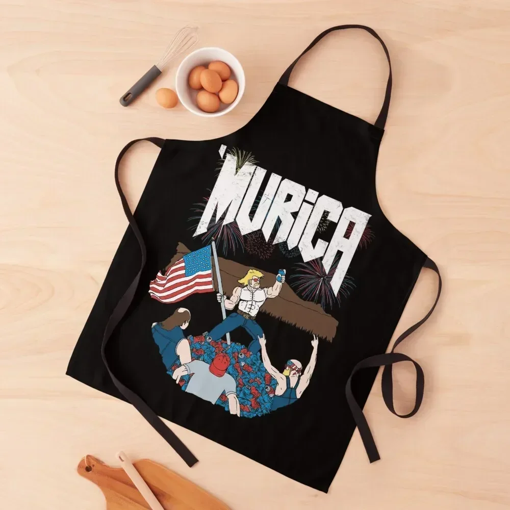 Murica Apron House Things For Home And Kitchen chef costume cookings for women Apron
Murica Apron House Things For Home And Kitchen chef costume cookings for women Apron