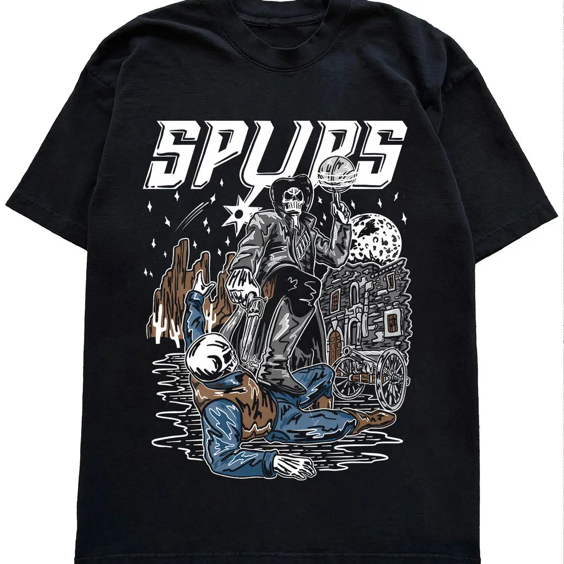 Holy City Spurs Gangster Basketball Street Against The Wind Hip Hop Printed Cotton T-Shirt Rock Short Sleeve
Holy City Spurs Gangster Basketball Street Against The Wind Hip Hop Printed Cotton T-Shirt Rock Short Sleeve
