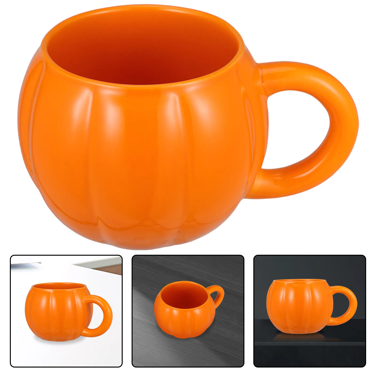Halloween Pumpkin Mug Ceramic Shaped Cup 525ml Tea Coffee Fun Drinkware for Adults Festive Charm Halloween Mug
Halloween Pumpkin Mug Ceramic Shaped Cup 525ml Tea Coffee Fun Drinkware for Adults Festive Charm Halloween Mug