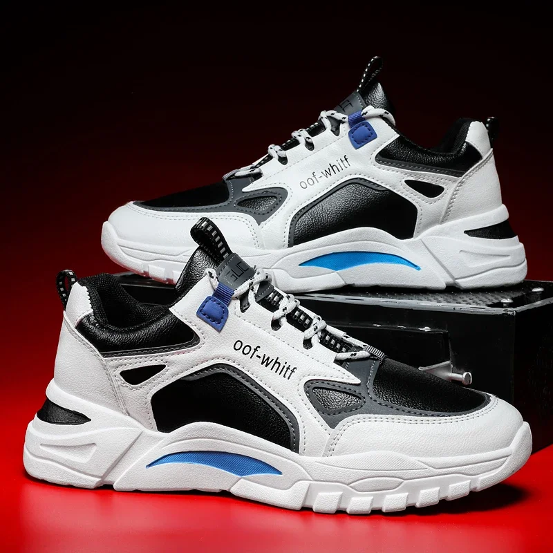 2026 Men Sports Shoes Lace Up Casual Running Breathable Comfortable Leather Outdoor Thick Sole Wear-resistant Walking Shoes
2026 Men Sports Shoes Lace Up Casual Running Breathable Comfortable Leather Outdoor Thick Sole Wear-resistant Walking Shoes