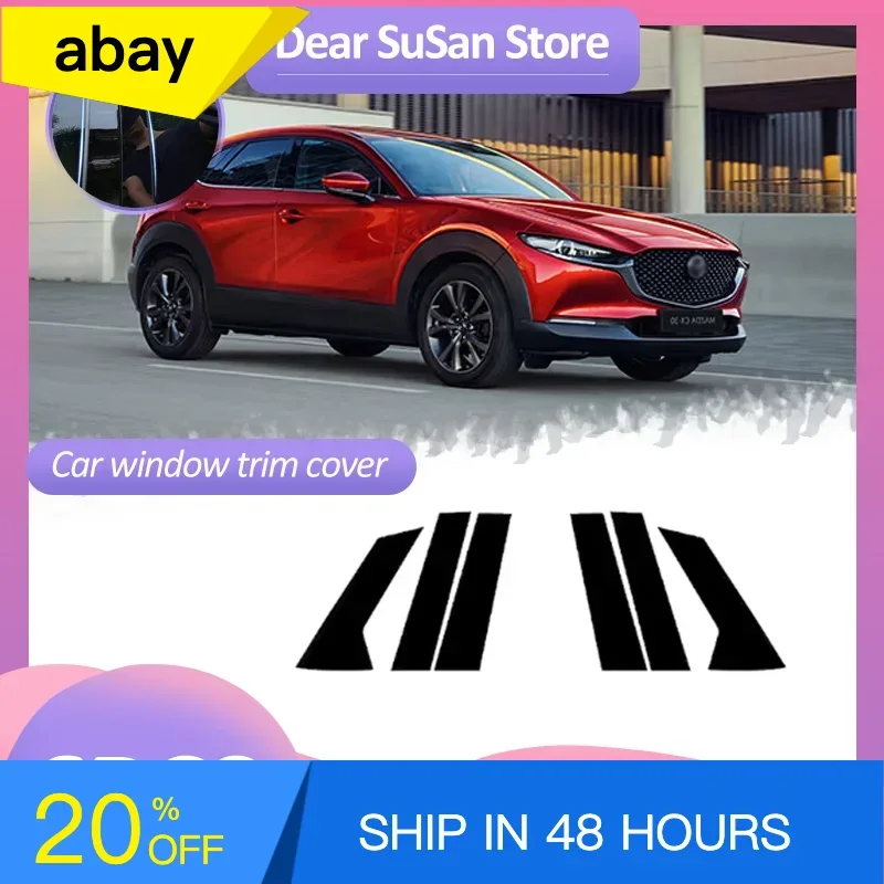 6 шт. накладка на окно автомобиля для Mazda CX 30 CX30 DM 2020 ~ 2025 2024 B C, столбики, наклейки на дверь, черные аксессуары
6 шт. накладка на окно автомобиля для Mazda CX 30 CX30 DM 2020 ~ 2025 2024 B C, столбики, наклейки на дверь, черные аксессуары