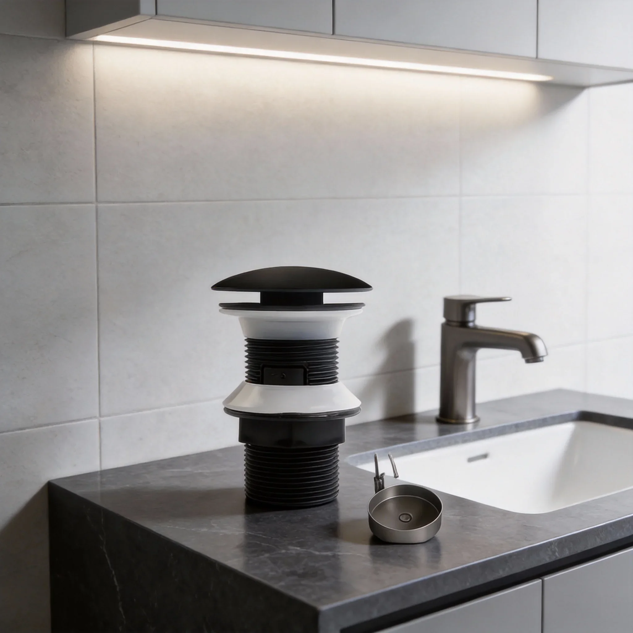 Worldwide Bathroom Basin Sink Pop-Up Drain Assembly For Sink & Vanity Easy Install Matte Black Faucet Accessories
Worldwide Bathroom Basin Sink Pop-Up Drain Assembly For Sink & Vanity Easy Install Matte Black Faucet Accessories