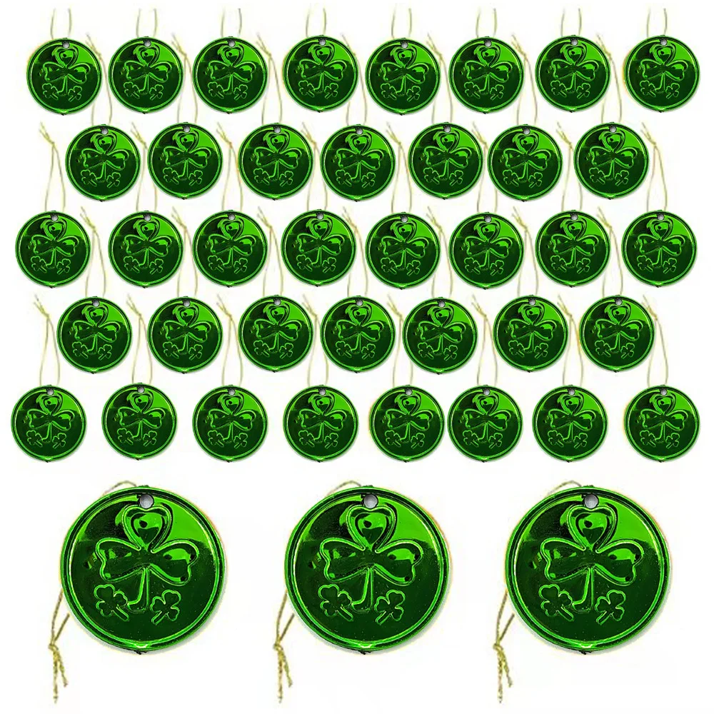 Gyroscope Three-leaf Clover Pendant with Rope Christmas Gold Coin Plastic Key Saint Patrick Festive Decorative Accessory
Gyroscope Three-leaf Clover Pendant with Rope Christmas Gold Coin Plastic Key Saint Patrick Festive Decorative Accessory