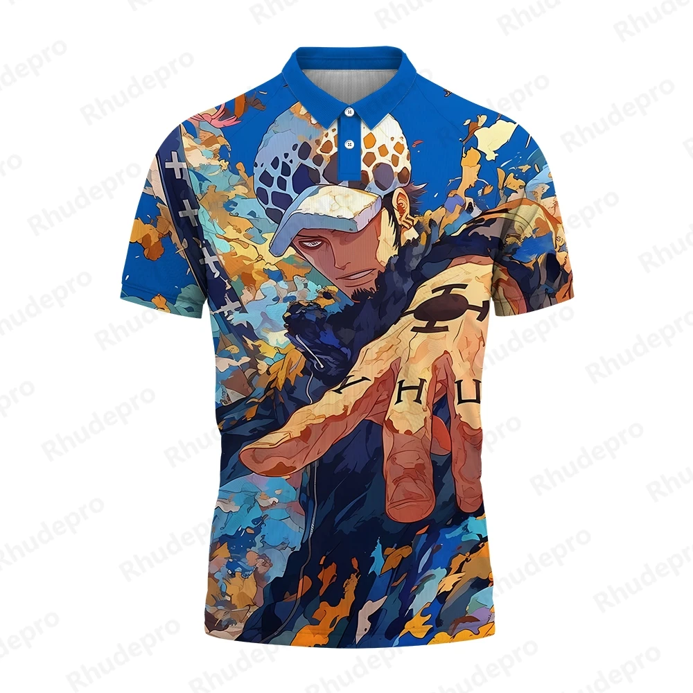 One Piece Monkey D Luffy Men Clothing Men's Polo Shirt T-shirts Hip Hop Gift New Short Sleeve Y2k Clothes Children's Trend Style
One Piece Monkey D Luffy Men Clothing Men's Polo Shirt T-shirts Hip Hop Gift New Short Sleeve Y2k Clothes Children's Trend Style