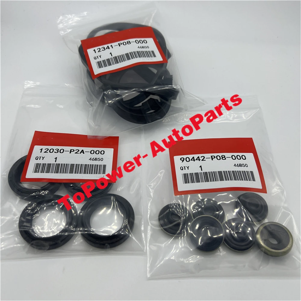 Valve Cover Gasket Set 12030-P2A-000 12341-P08-000 90442-P08-000 for Hondaa CIVIC VX HX EX DEL SOL Si Acuraa EL 1.6L L4 SOHC 
Valve Cover Gasket Set 12030-P2A-000 12341-P08-000 90442-P08-000 for Hondaa CIVIC VX HX EX DEL SOL Si Acuraa EL 1.6L L4 SOHC
