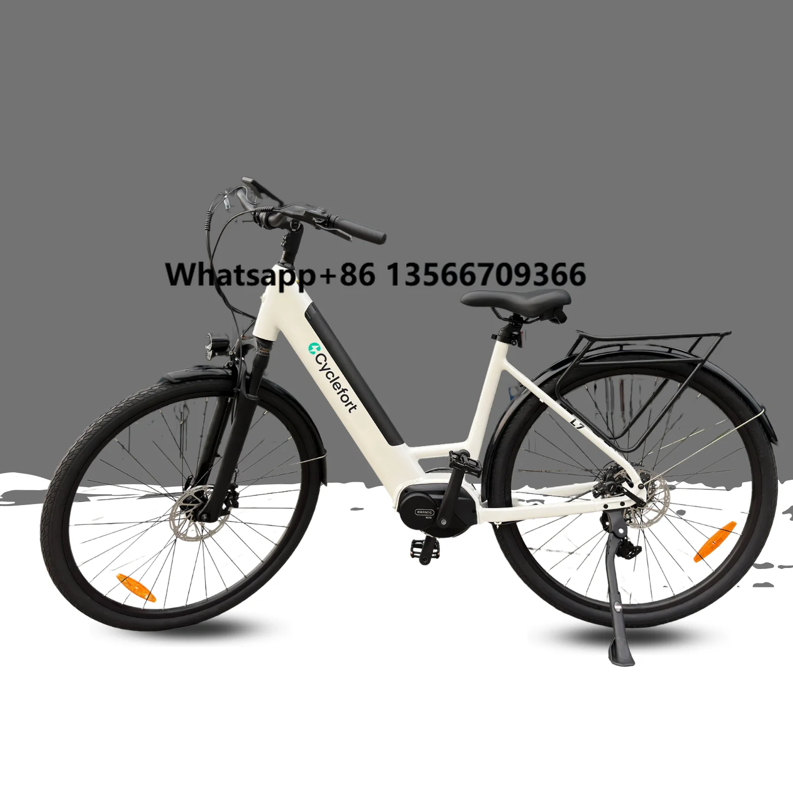 Cyclefort L7 Electric City Bike 250W Bafang Central Motor 17.5Ah Battery Hydraulic Disc Brakes Bicycle with EU Certification
Cyclefort L7 Electric City Bike 250W Bafang Central Motor 17.5Ah Battery Hydraulic Disc Brakes Bicycle with EU Certification