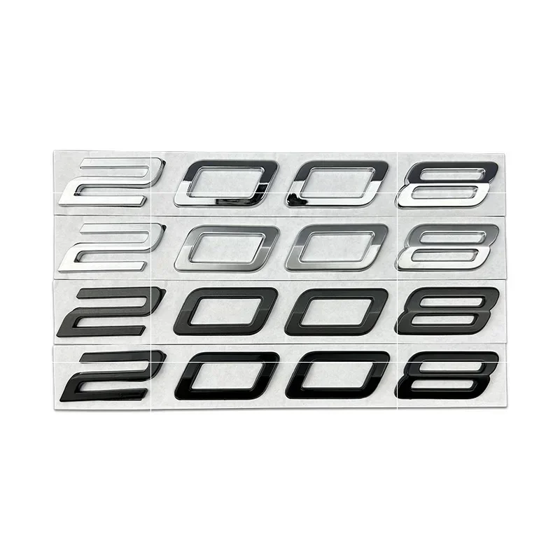 3D ABS Car Rear Trunk Emblem Sticker for Peugeot 2008 3008 5008 new Logo Tail Box Letter hood cover Badge Decals Accessories
3D ABS Car Rear Trunk Emblem Sticker for Peugeot 2008 3008 5008 new Logo Tail Box Letter hood cover Badge Decals Accessories