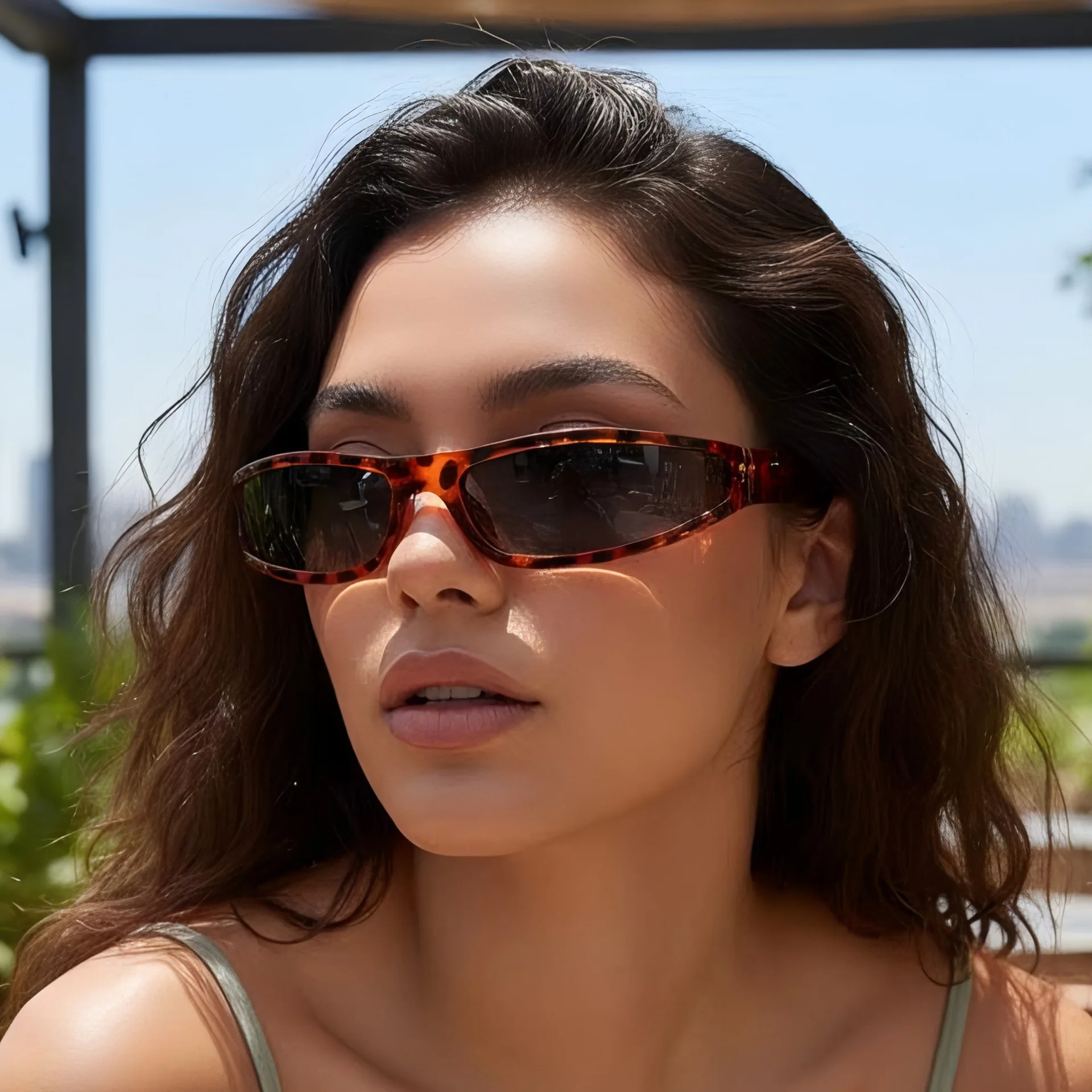 Y2K Future Style Narrow Frame Sunglasses Unisex Anti-UV Cycling Sports Fashion Shades Glasses
Y2K Future Style Narrow Frame Sunglasses Unisex Anti-UV Cycling Sports Fashion Shades Glasses