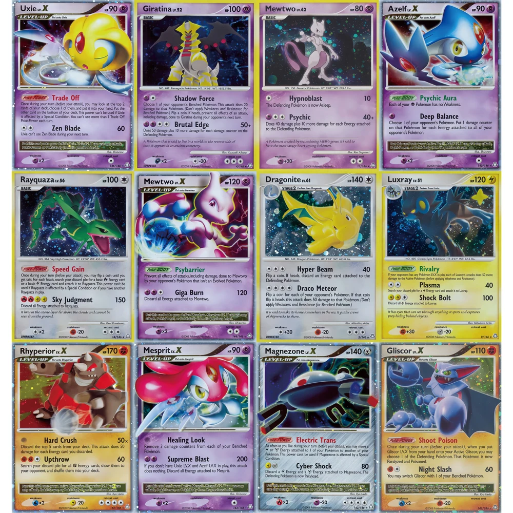 Коллекционные карты Pokemon: Набор «Пробуждение легенд» (Diamond & Pearl), редкие голографические карты: Мьют, Драгонайт, Райкуаза, Гиратина. Карты Pokemon PTCG. Подарок.
Коллекционные карты Pokemon: Набор «Пробуждение легенд» (Diamond & Pearl), редкие голографические карты: Мьют, Драгонайт, Райкуаза, Гиратина. Карты Pokemon PTCG. Подарок.