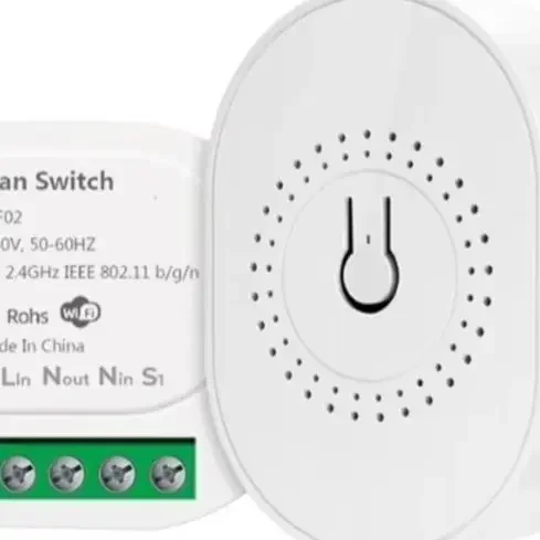 Smart Fan Switch Module For Ceiling Fans With For Tuya App Setup And For Alexa Voice Control For Multi-Level Speed Selection
Smart Fan Switch Module For Ceiling Fans With For Tuya App Setup And For Alexa Voice Control For Multi-Level Speed Selection
