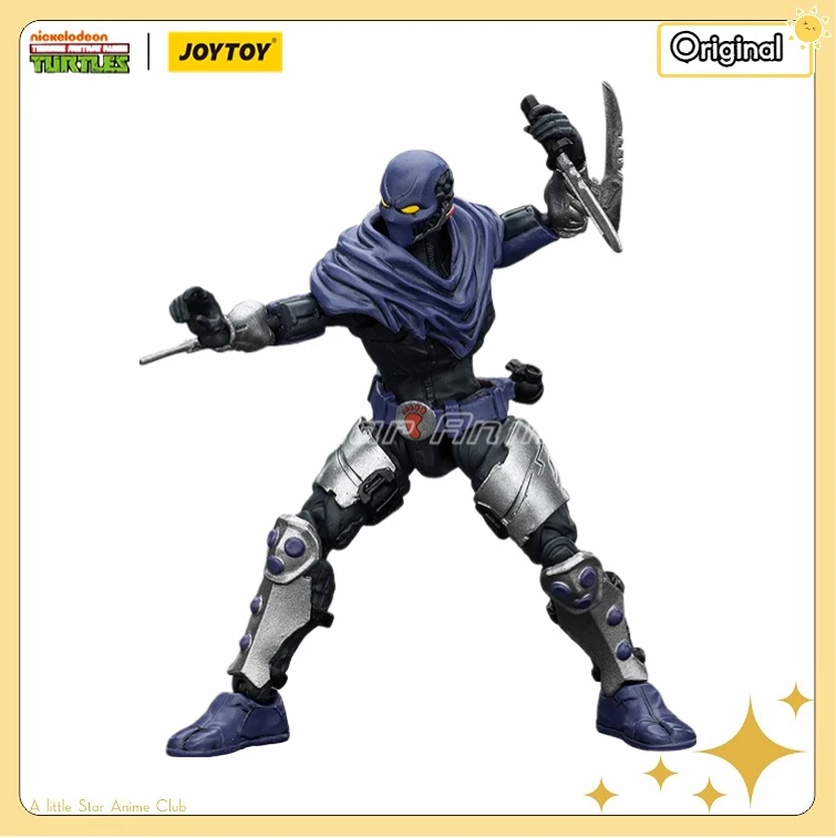 В наличии Оригинальная фигурка JOYTOY 1/18 TMNT-Foot Clan A, модель игрушки-украшения
В наличии Оригинальная фигурка JOYTOY 1/18 TMNT-Foot Clan A, модель игрушки-украшения