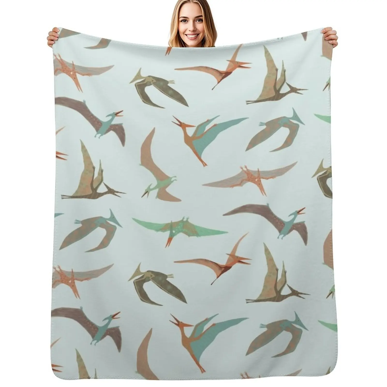 Pterodactyl Filled Sky Throw Blanket Portable Lightweight Blanket for Travel Camping
Pterodactyl Filled Sky Throw Blanket Portable Lightweight Blanket for Travel Camping