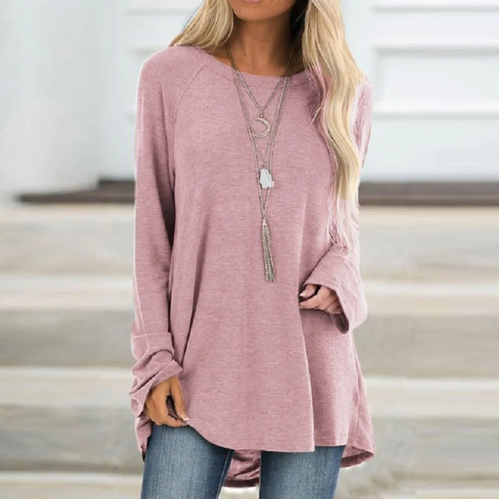 Female Clothes New Summer Oversized Blouses Solid Long Sleeve Loose Cotton Casual Harajuku Tunic Women'S Pullover Tops Blouse
Female Clothes New Summer Oversized Blouses Solid Long Sleeve Loose Cotton Casual Harajuku Tunic Women'S Pullover Tops Blouse