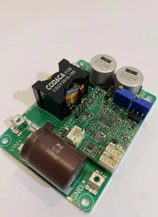 High voltage 140V input DC-DC step-down power output 5V-55V / 8A-15A synchronous rectification aluminum substrate
High voltage 140V input DC-DC step-down power output 5V-55V / 8A-15A synchronous rectification aluminum substrate