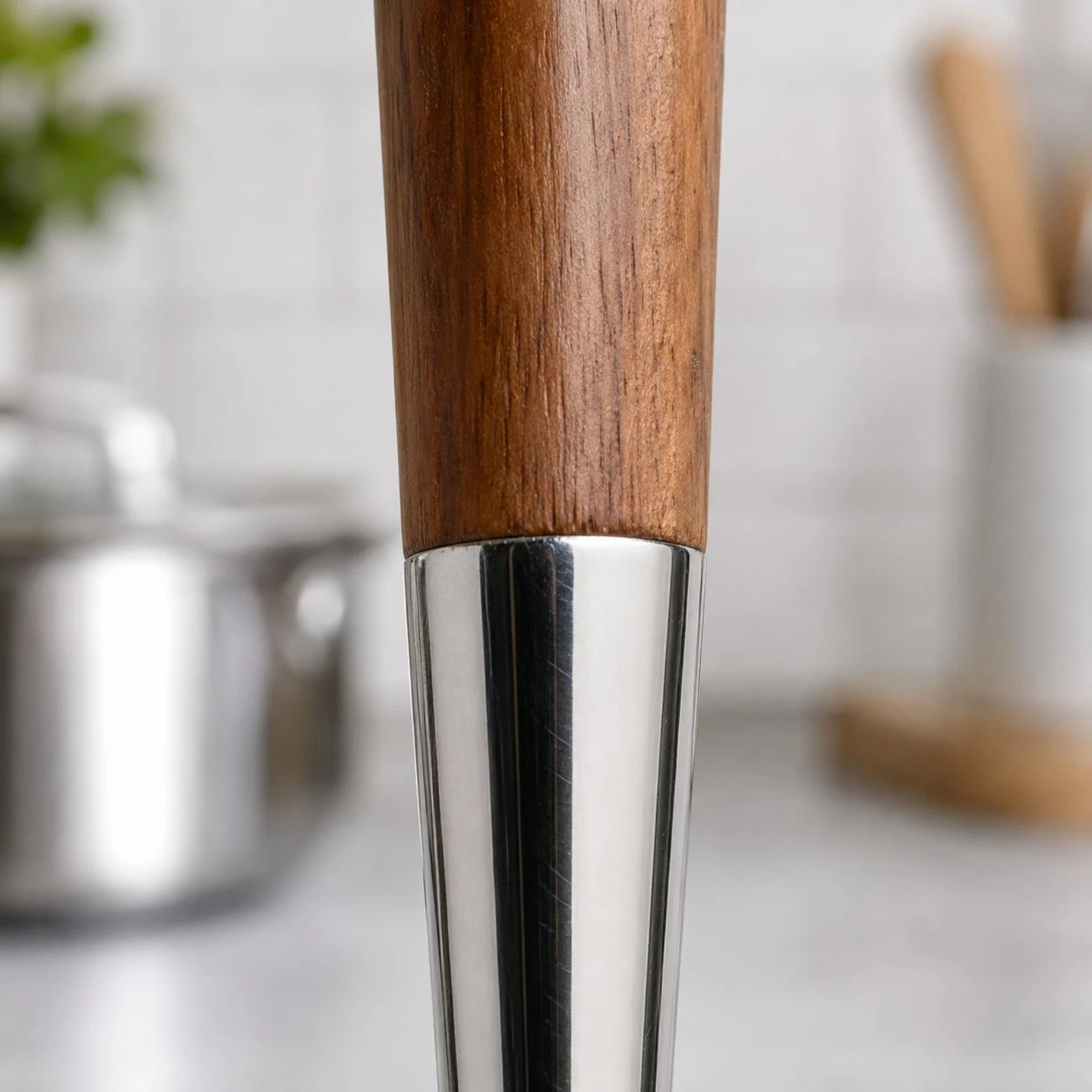 Long-Handled Soup Spoon Mirror-Polished Long Handle Wooden Spoon Tableware Stainless Steel for Hot Pot
Long-Handled Soup Spoon Mirror-Polished Long Handle Wooden Spoon Tableware Stainless Steel for Hot Pot