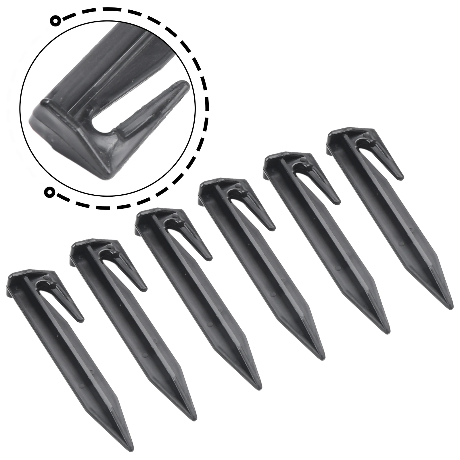 100pcs Lawn Mower Boundary Pegs Lawn Spikes For Cable Diameter From 0.1 To 3.8 Mm For Securely Anchoring Robot Mower Garden Tool
100pcs Lawn Mower Boundary Pegs Lawn Spikes For Cable Diameter From 0.1 To 3.8 Mm For Securely Anchoring Robot Mower Garden Tool