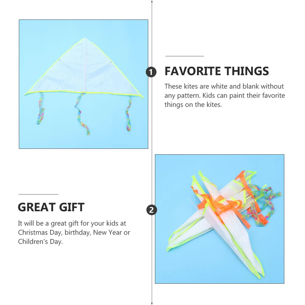 3 set Children DIY Easy To Fly Blank Kites For Outdoor Fun Painting Activity
3 set Children DIY Easy To Fly Blank Kites For Outdoor Fun Painting Activity