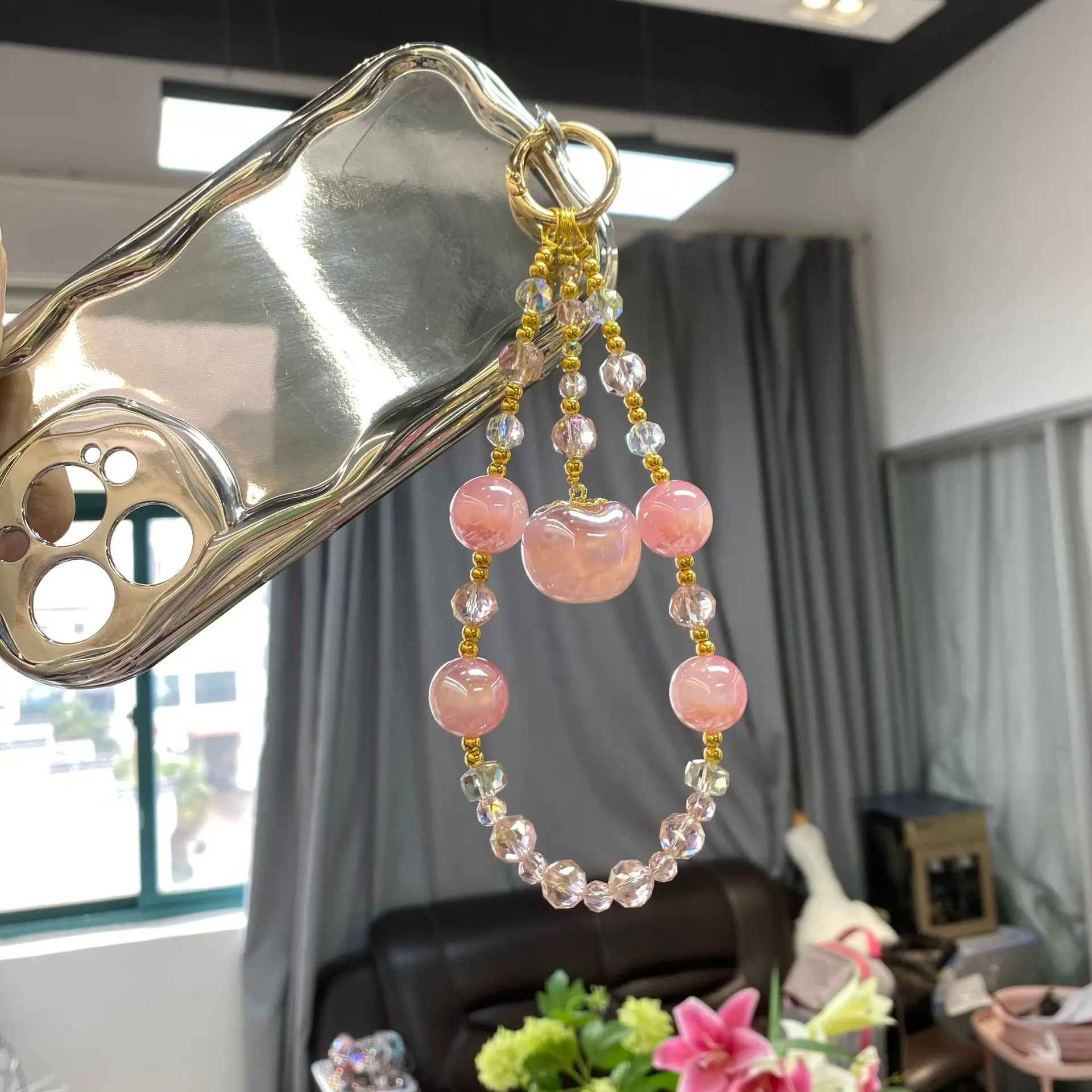 Creative Beads Anti-Loss Short Chain for Phone Charm, Bag and Keychain, Ins Style Personalized Accessory
Creative Beads Anti-Loss Short Chain for Phone Charm, Bag and Keychain, Ins Style Personalized Accessory
