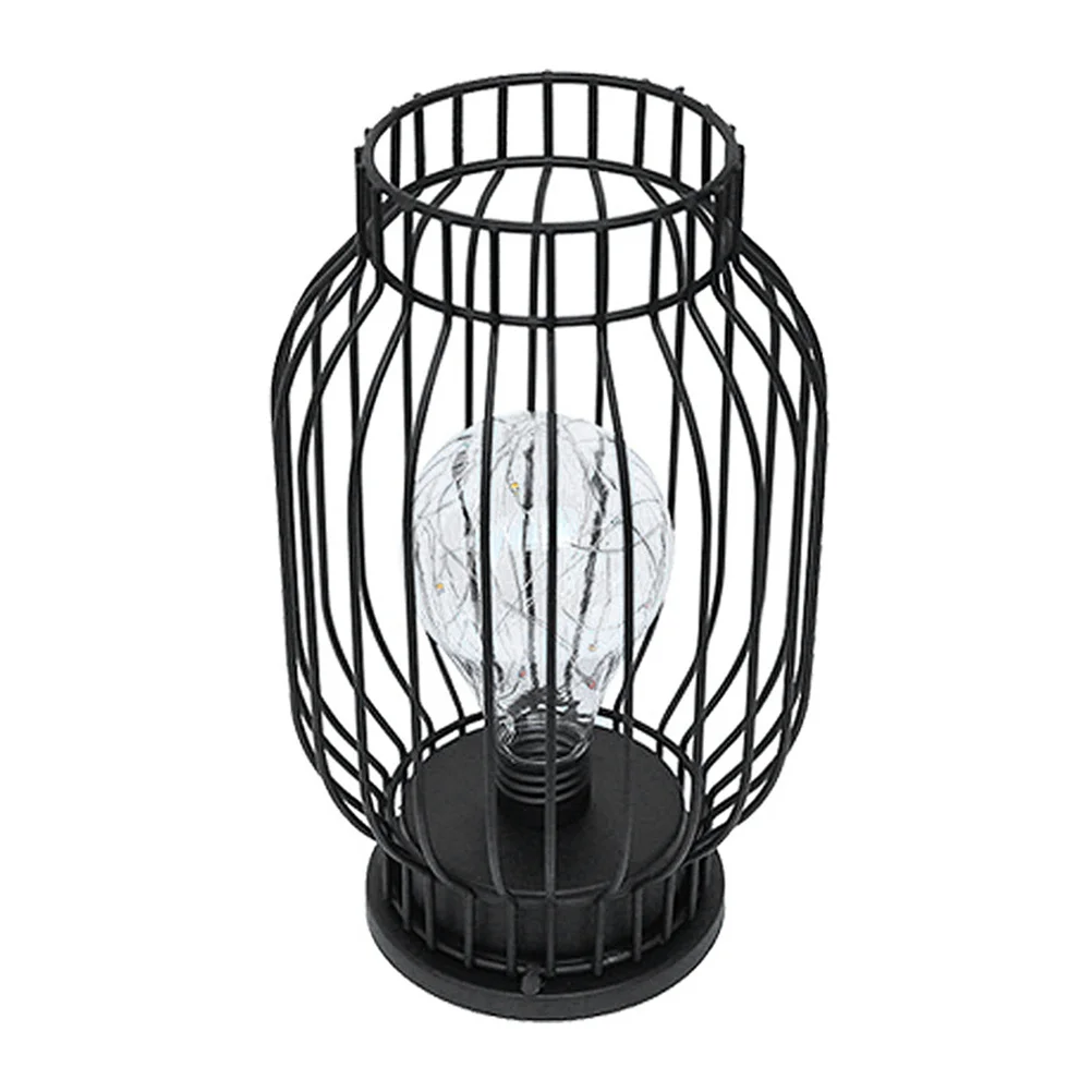 Vintage Wrought Iron Operated Lamp Cage Style Small Table Light Bedside Nightstand Decorative Night Light Cordless
Vintage Wrought Iron Operated Lamp Cage Style Small Table Light Bedside Nightstand Decorative Night Light Cordless