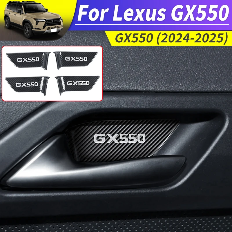 For Lexus GX550 550h Inner Door Wrist Sticker Interior Upgraded Accessories Car Door handle stickers Decoration 2024-2025 Tuning
For Lexus GX550 550h Inner Door Wrist Sticker Interior Upgraded Accessories Car Door handle stickers Decoration 2024-2025 Tuning