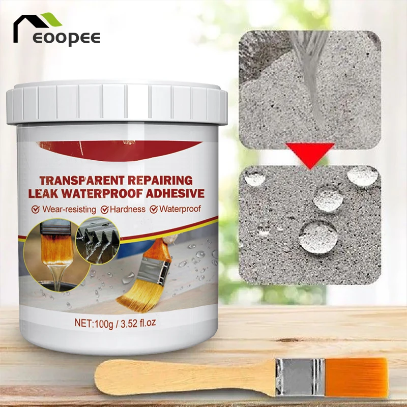 Invisible Waterproof Agent Waterproof Insulating Sealant Transparent Repairing Leak Waterproof Adhesive Strong Bonding Sealant
Invisible Waterproof Agent Waterproof Insulating Sealant Transparent Repairing Leak Waterproof Adhesive Strong Bonding Sealant