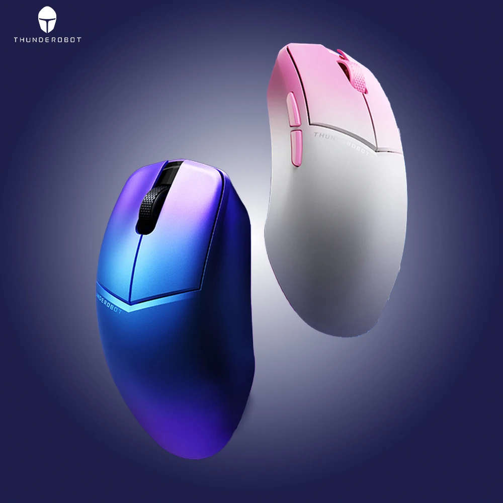 ThundeRobot MLX Mouse Dual-Mode Wireless Ergonomics 8k Return Rate E-sports Gaming Mouse Lightweight PAW3950 Gaming Accessories
ThundeRobot MLX Mouse Dual-Mode Wireless Ergonomics 8k Return Rate E-sports Gaming Mouse Lightweight PAW3950 Gaming Accessories