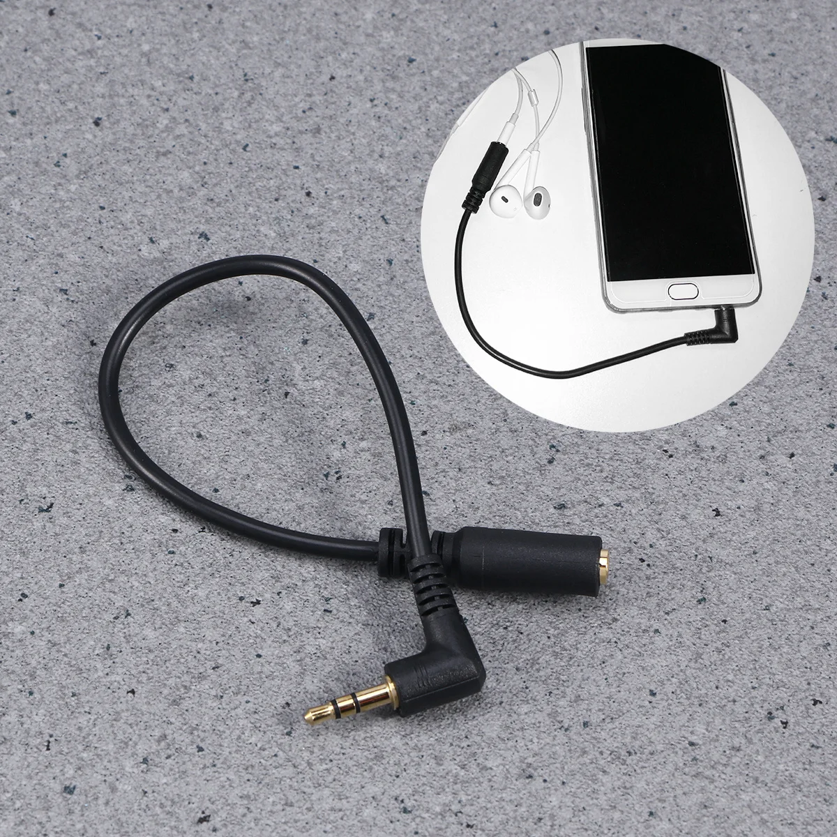 3pcs 3.5Mm Right Angle Male To Female Headphone Extension Cable For Mp3 Speaker Audio Aux Cord Tpe Durable
3pcs 3.5Mm Right Angle Male To Female Headphone Extension Cable For Mp3 Speaker Audio Aux Cord Tpe Durable