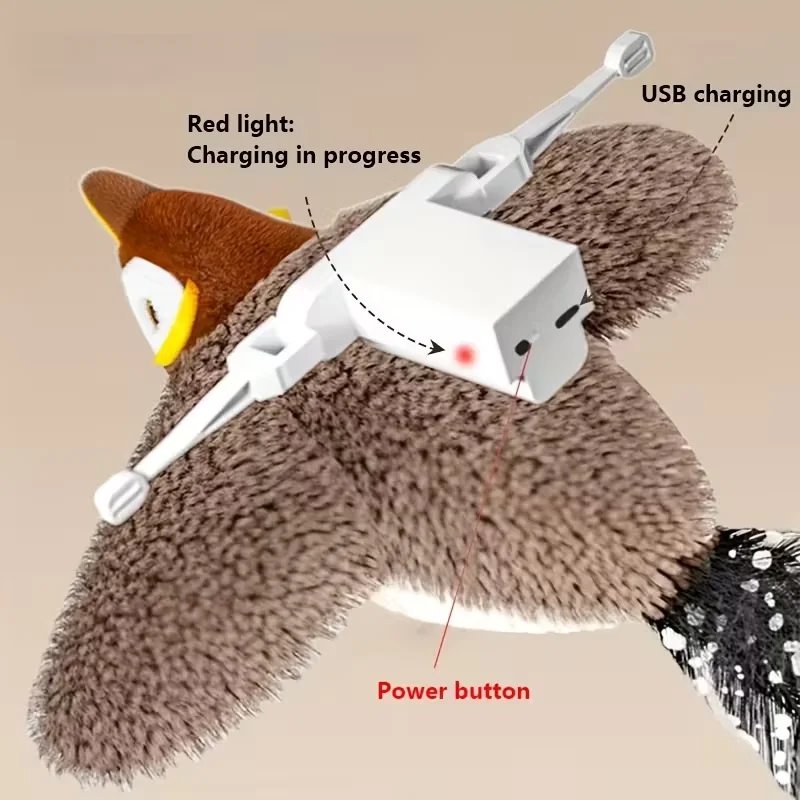 1 juguete de peluche eléctrico para perros y gatos para mascotas juguetes para gatos, pájaros oscilantes, cola con material de p
1 juguete de peluche eléctrico para perros y gatos para mascotas juguetes para gatos, pájaros oscilantes, cola con material de p