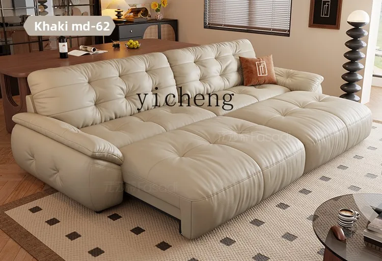 LX Genuine Leather Electric Sofa Bed for Living Room and Study, Multifunctional and Extendable
LX Genuine Leather Electric Sofa Bed for Living Room and Study, Multifunctional and Extendable