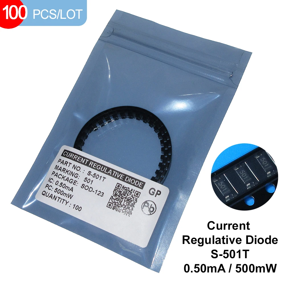 100 шт./лот S-501T 0,5MA SMD SOD-123 CRD РЕГУЛИРУЙ ДИОД ТОКА НОВЫЙ Бесплатная доставка
100 шт./лот S-501T 0,5MA SMD SOD-123 CRD РЕГУЛИРУЙ ДИОД ТОКА НОВЫЙ Бесплатная доставка
