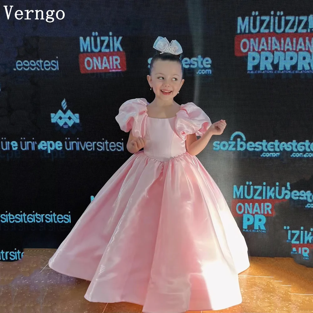 Платье Verngo Princess Pink Shiny Satin Mini для девочек с цветочным узором, с круглым вырезом, А-силуэт, для дня рождения, с бантом, детское выпускное платье, на заказ
Платье Verngo Princess Pink Shiny Satin Mini для девочек с цветочным узором, с круглым вырезом, А-силуэт, для дня рождения, с бантом, детское выпускное платье, на заказ