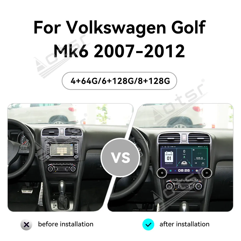 Android 15 11.5" Touch Screen Car Radio For Volkswagen Golf 6 2007-2012 Multimedia Display GPS Navigation Wireless Carplay DSP
Android 15 11.5" Touch Screen Car Radio For Volkswagen Golf 6 2007-2012 Multimedia Display GPS Navigation Wireless Carplay DSP