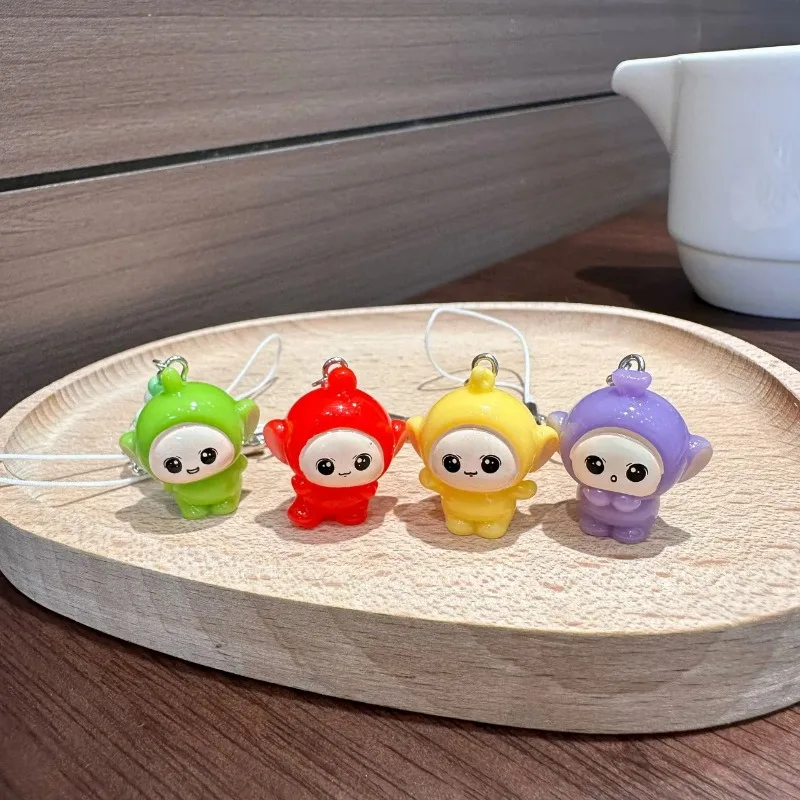 Hot Cute Teletubbies for Mobile Phone Hanger with 3D New Design Resin Keychain Bag Stylish and Versatile Simple Charm
Hot Cute Teletubbies for Mobile Phone Hanger with 3D New Design Resin Keychain Bag Stylish and Versatile Simple Charm