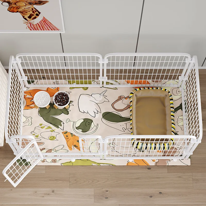 Dog cage Indoor household dog fence Free combination pet fence Large free space Golden Retriever
Dog cage Indoor household dog fence Free combination pet fence Large free space Golden Retriever