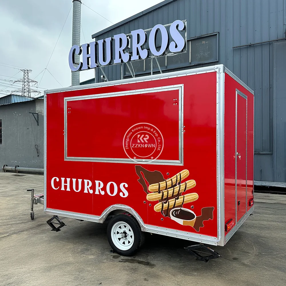 Custom Concession Food Trailer Mobile Kitchen Street Coffee BBQ Truck Fast Food Truck Trailer With Full Kitchen Equipments
Custom Concession Food Trailer Mobile Kitchen Street Coffee BBQ Truck Fast Food Truck Trailer With Full Kitchen Equipments