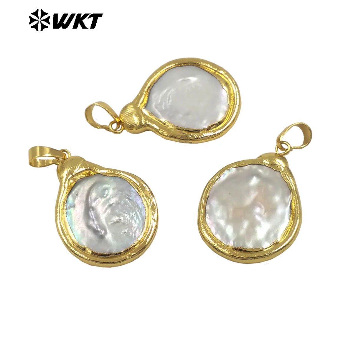 WT-JP402 Wholesale Natural Irregular Shape Freshwater Pearl With 18k Gold Plated Pendant Fine Accessory For Earring Making
WT-JP402 Wholesale Natural Irregular Shape Freshwater Pearl With 18k Gold Plated Pendant Fine Accessory For Earring Making