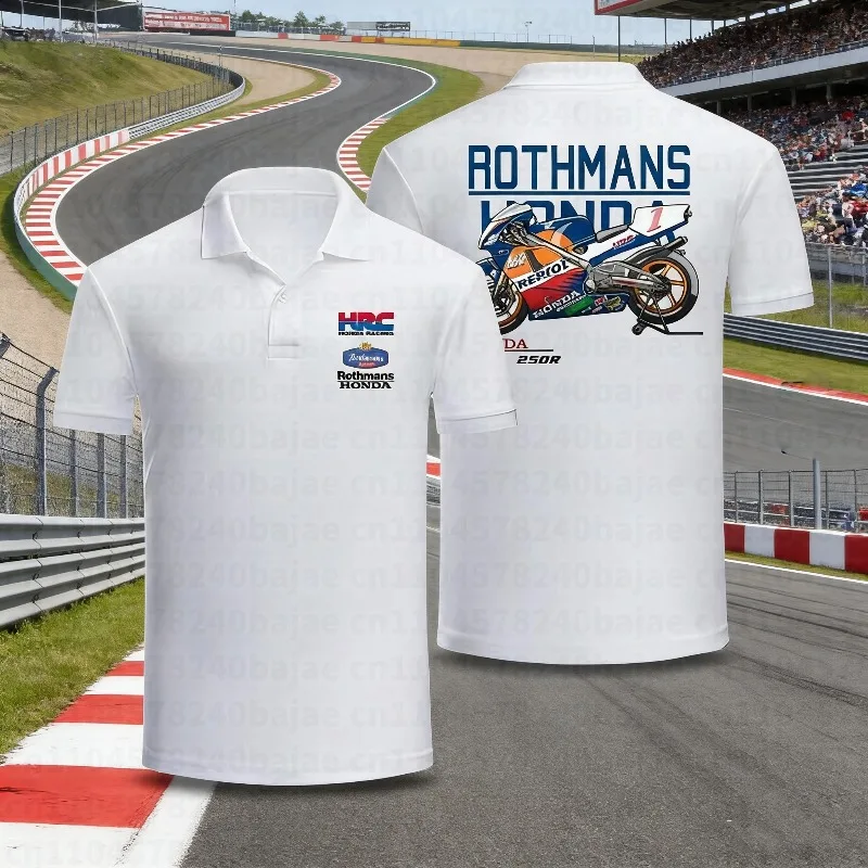 Honda's New Hot Fashion 2026 Locomotive Cycling Suit Logo Printing Men's and Women's Same Casual Round Neck Short-sleeved Top
Honda's New Hot Fashion 2026 Locomotive Cycling Suit Logo Printing Men's and Women's Same Casual Round Neck Short-sleeved Top